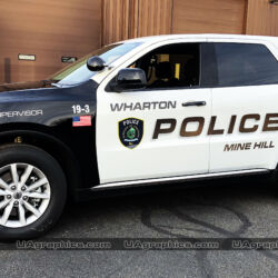 Vinyl lettering, reflective graphics, Emergency vehicle graphics, police lettering, morris county nj, kenvil nj
