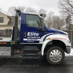 vinyl lettering, tow truck graphics, truck signs, vinyl wrap, truck wrap, north jersey, morris county, kenvil nj, vehicle graphics
