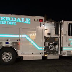 UA graphics, Vinyl lettering, 3m reflective graphics, Emergency vehicle graphics, Fire Dept lettering, 22k gold graphics, morris county nj, kenvil nj