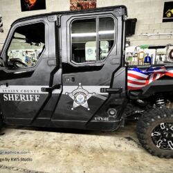 NJ Truck Lettering, UA graphics, UA wraps, Vinyl lettering, 3m reflective graphics, Emergency vehicle graphics, Fire Dept lettering, morris county nj, kenvil nj