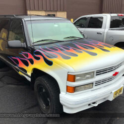 Flame graphics, vinyl flames, flame wrap, north jersey morris county, kenvil nj