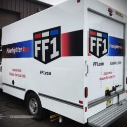 UA Graphics, Vinyl lettering, truck graphics, fleet graphics, commercial vehicle advertising, truck signs, morris county nj, kenvil nj