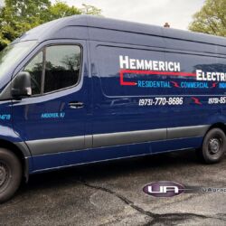 UA graphics, 3M wrap, van graphics, fleet lettering, vinyl wrap, truck signs, commercial vehicle advertising, morris county nj, kenvil new jersey, NJ truck lettering